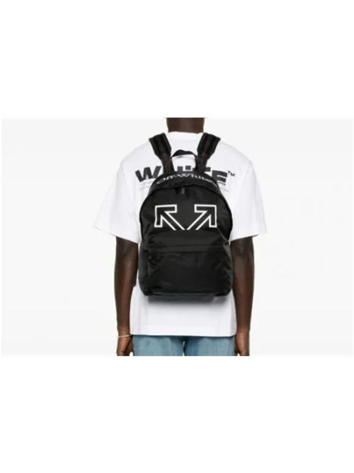 HERITAGE BACKPACK OFF-WHITE | OMNB126C99FAB00110011001 BLACK
